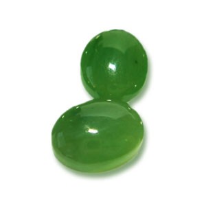 polished jade in lovely green 