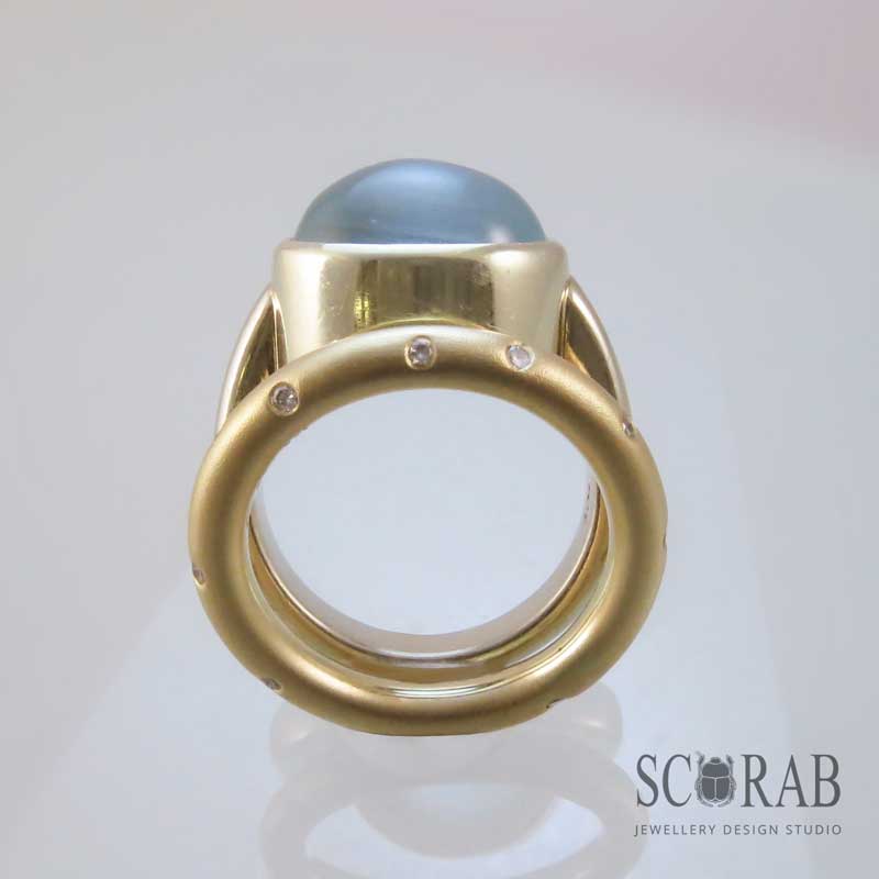 Unique Wedding Rings Sets 1 - Scarab Jewellery Studio