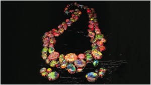 The Path of enlightment - Necklace with Opals